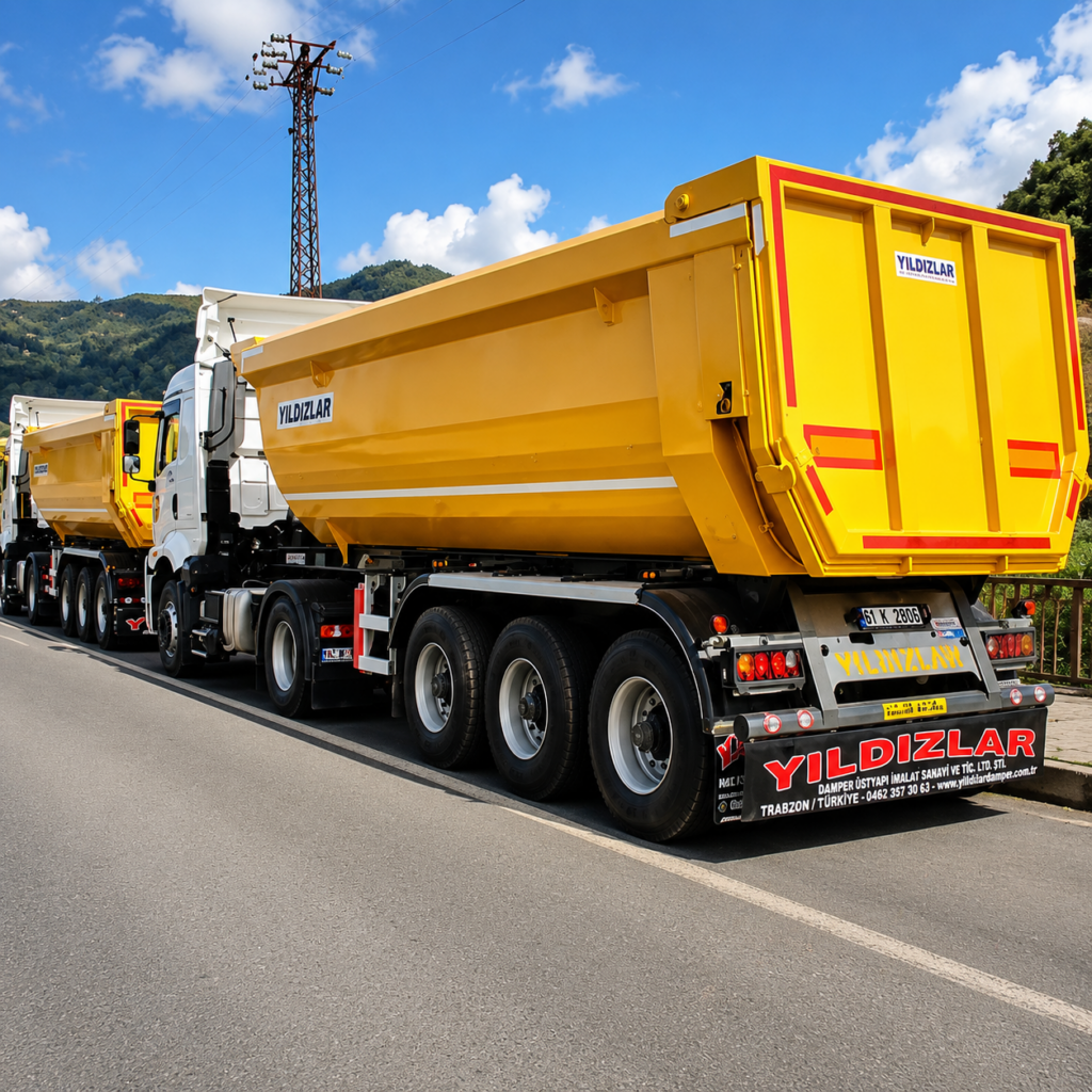 HARDOX Yarım Boru Tipi Damper